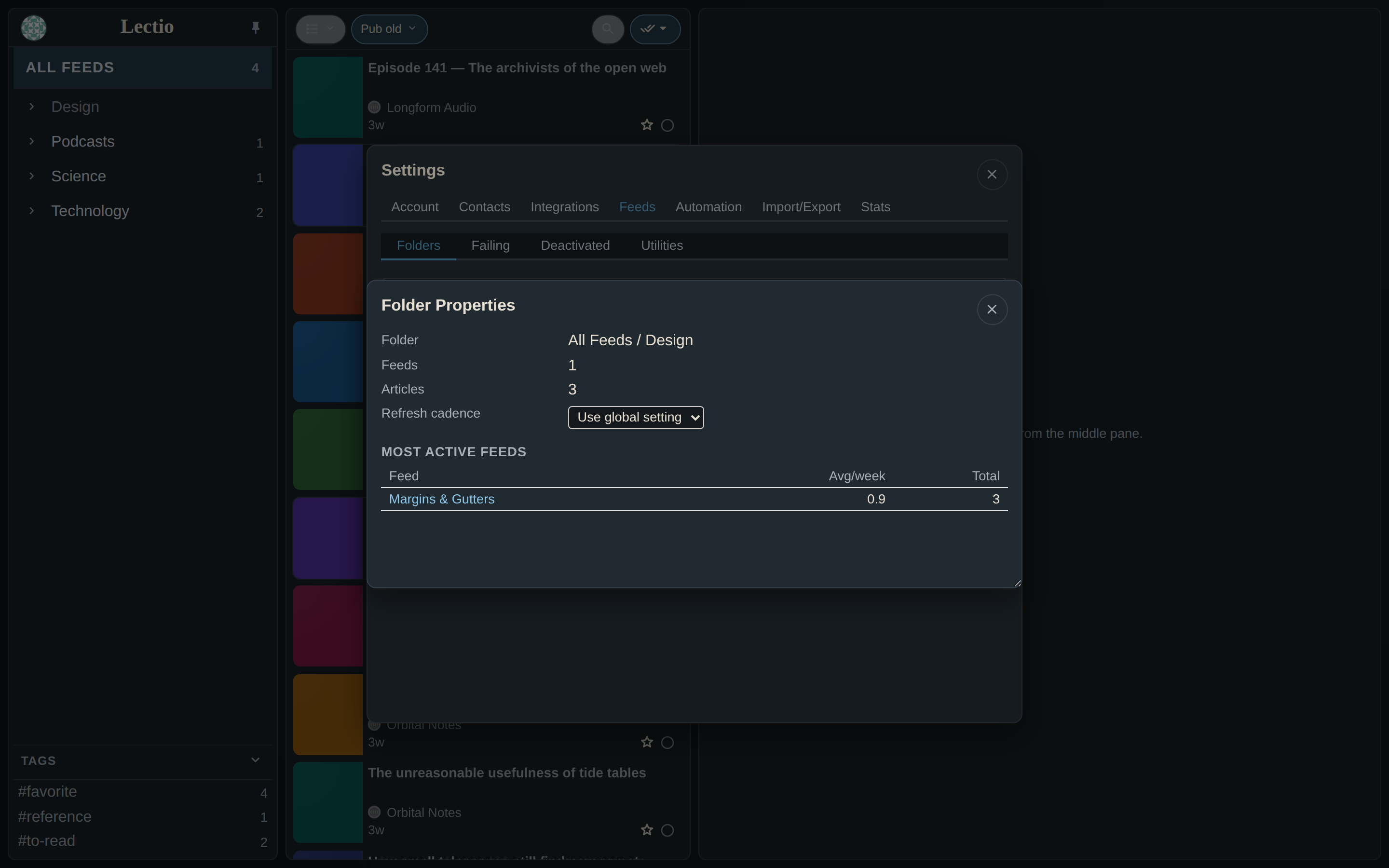 Folder Properties