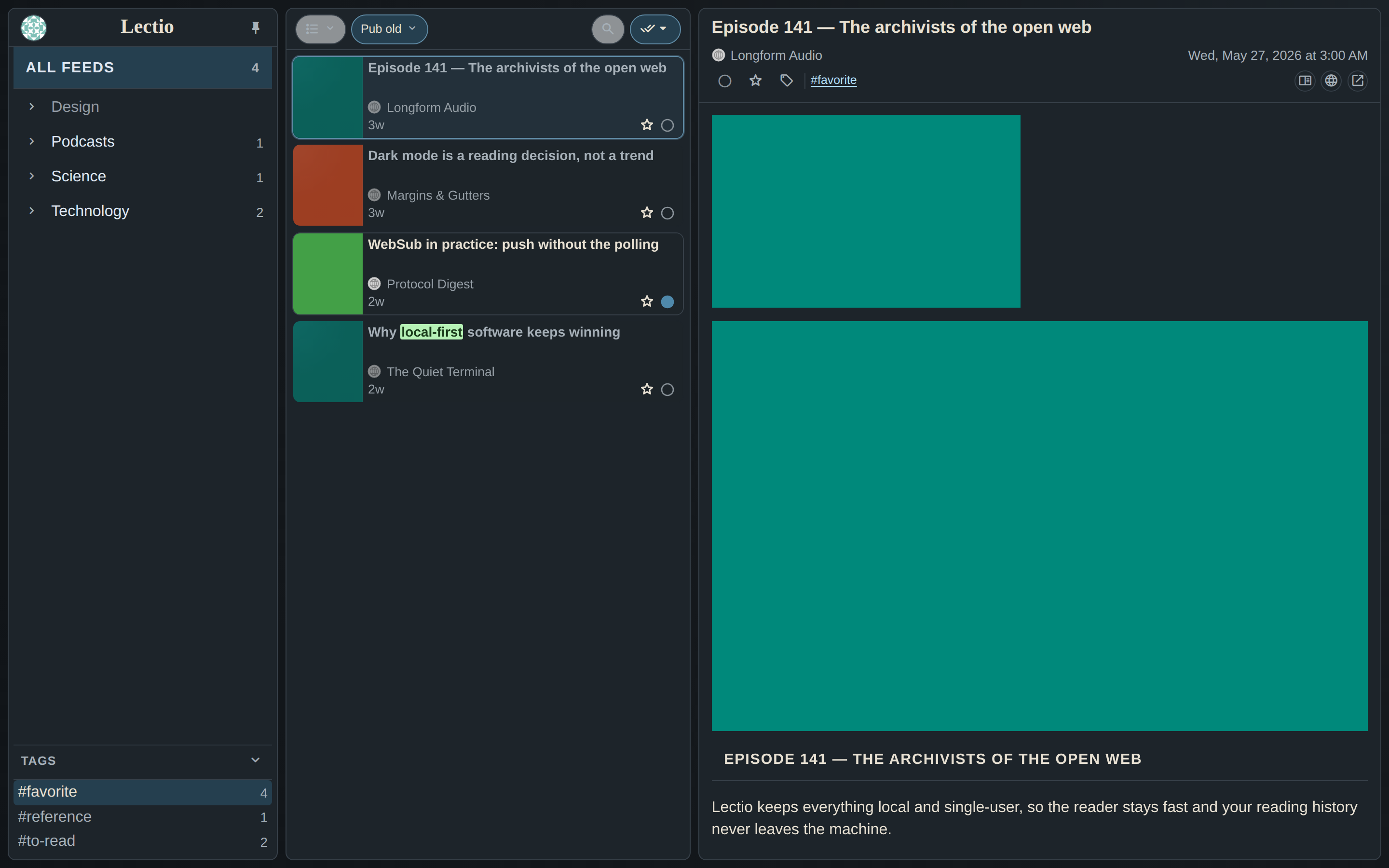 Tag filtering