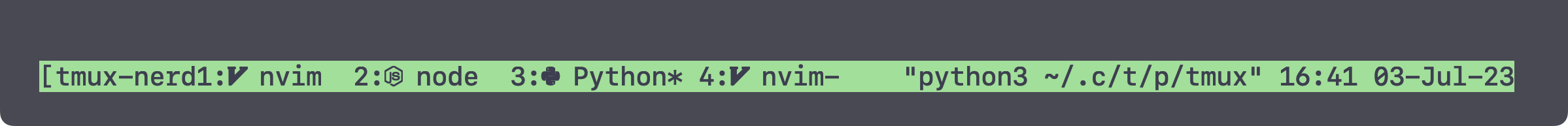 tmux-nerd-font-window-name screenshot