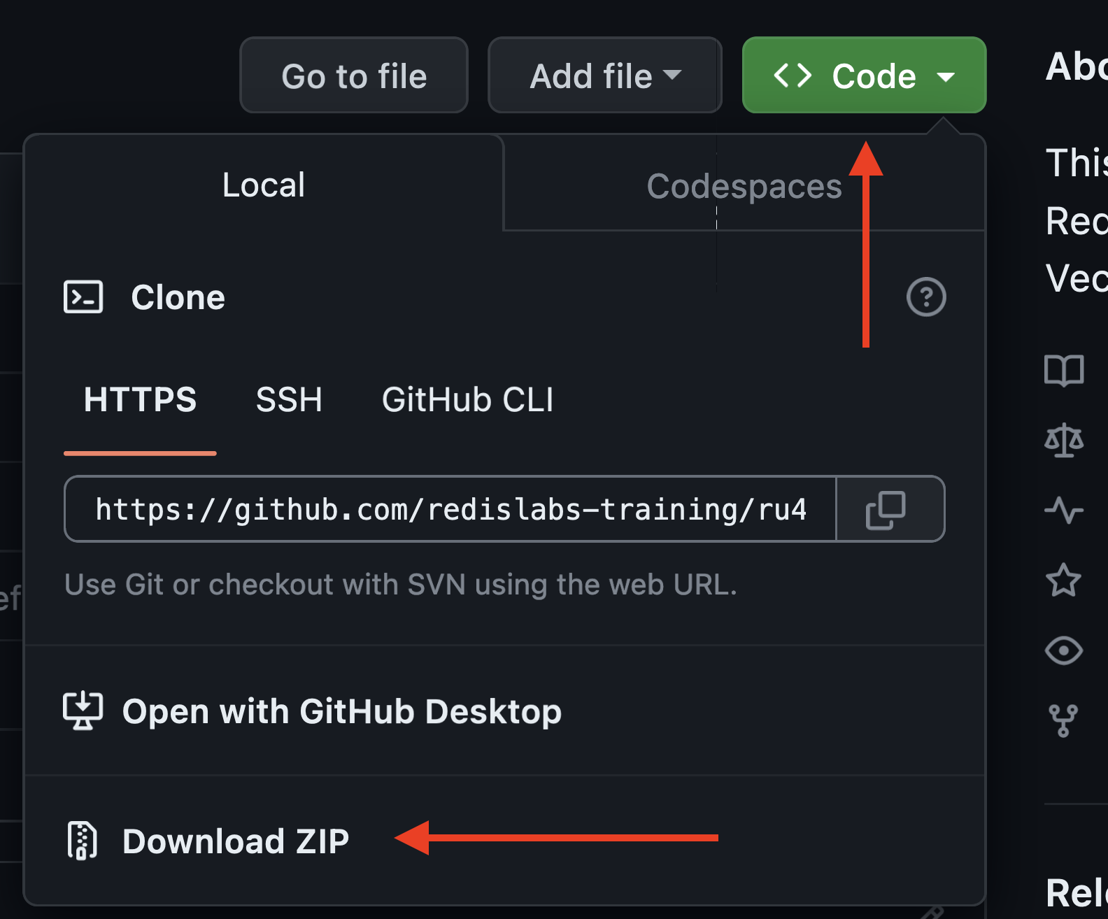 Downloading a zip from GitHub