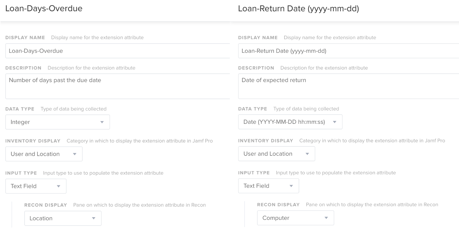 extension attribute example