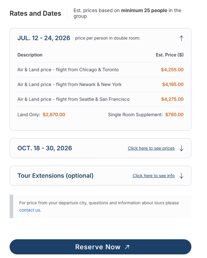 Ecom Dynamic Tables — front-end preview