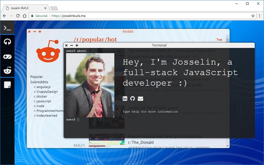 GitHub - josselinbuils/portfolio-angular: Angular version of my ...