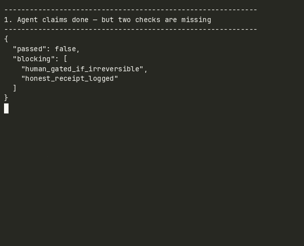 agent-gate demo