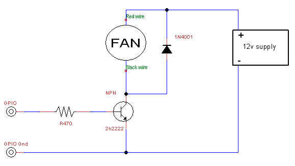 Basic Circuit using a transistor