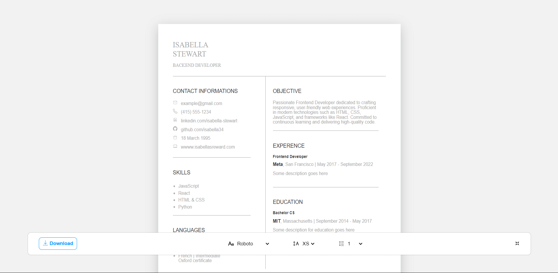 GitHub - jovana623/cv-genius