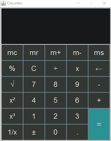 GitHub - jovanidash21/java-calculator: A calculator using Java's JFrame