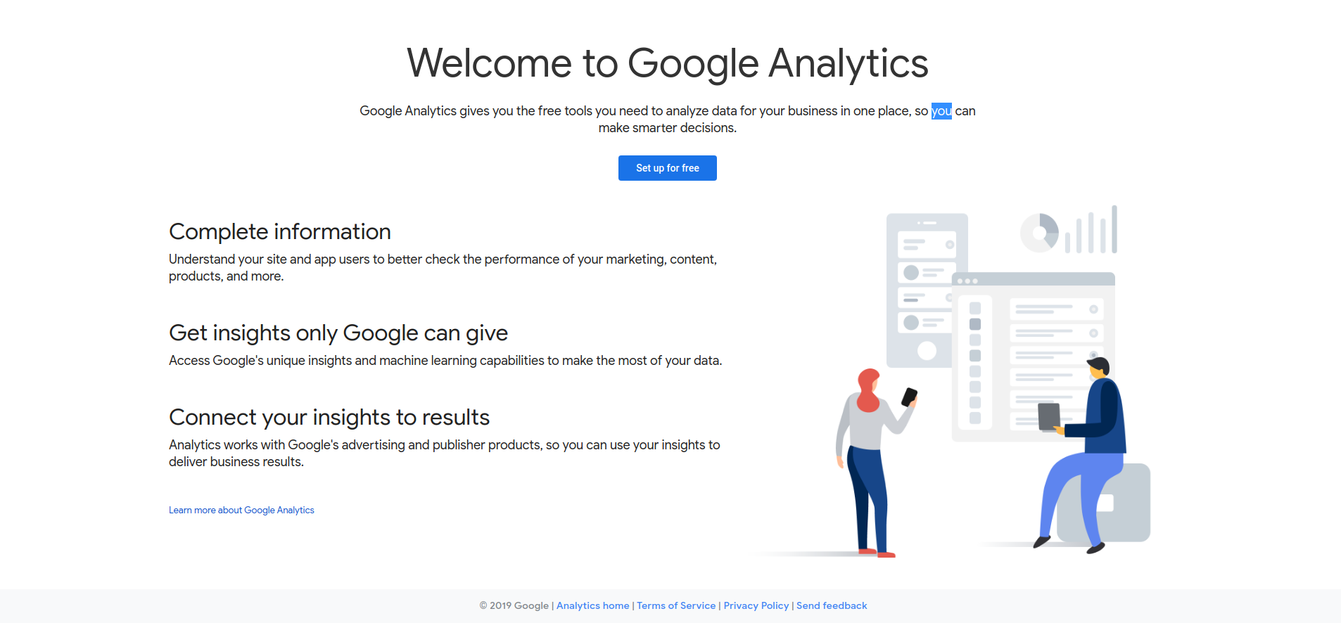 Google Analytics Add a New Bot