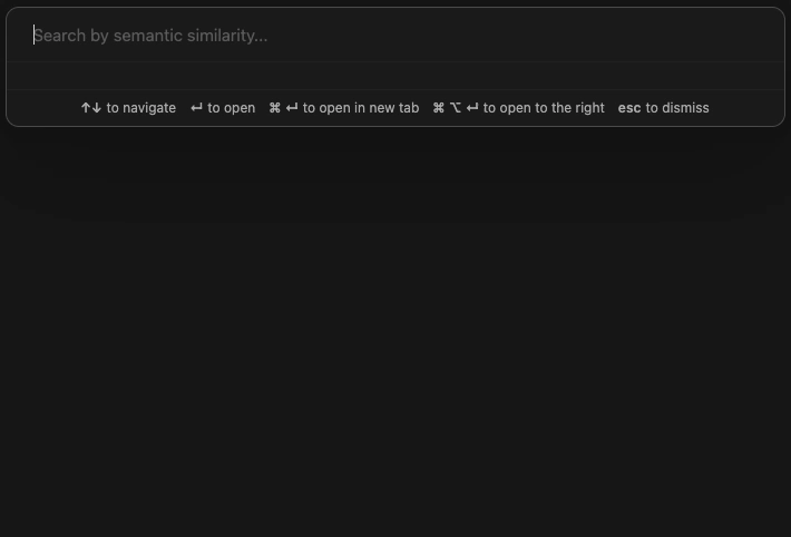 Semantic Search Demo