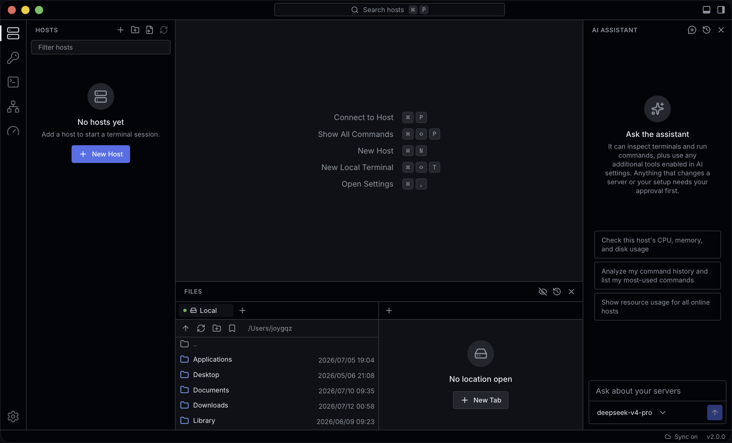 Sageport 工作台截图