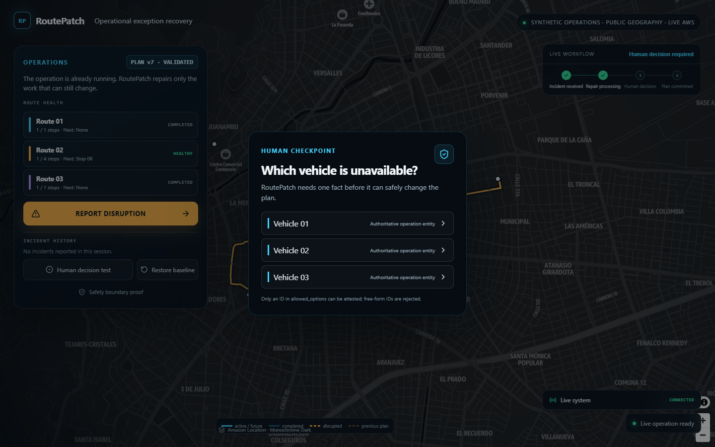 RoutePatch HITL