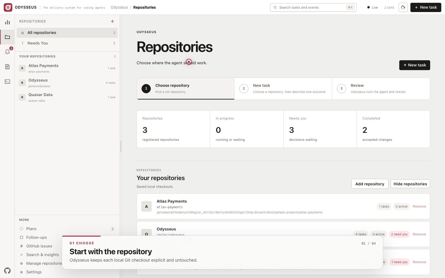 Task workflow