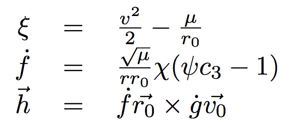 Original Equations