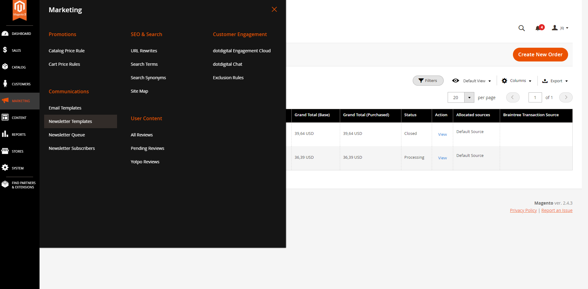 GitHub - arshad483/M2_CustomBackendTheme: Magento 2 Backend (dashbord ...
