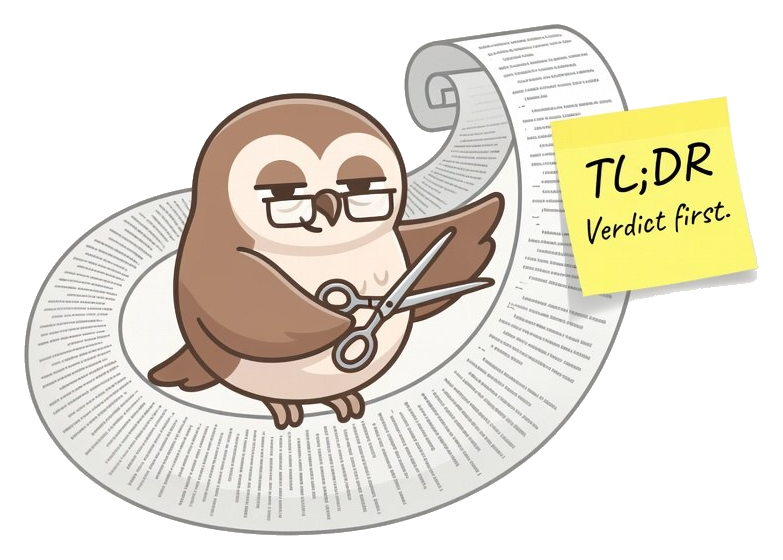 TLDR mascot