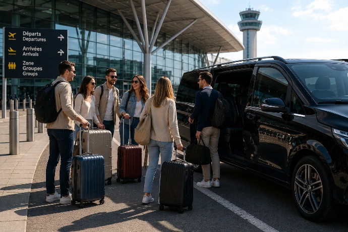 Navette aéroport Tournai À Bon Port
