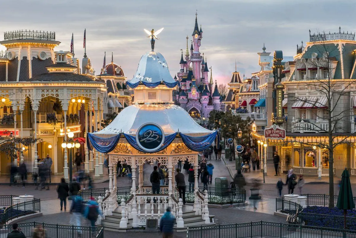 Vue de Main Street à Disneyland Paris