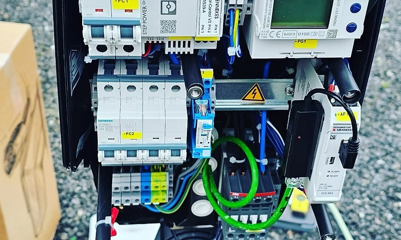 Installation d'une borne de recharge pour véhicule électrique