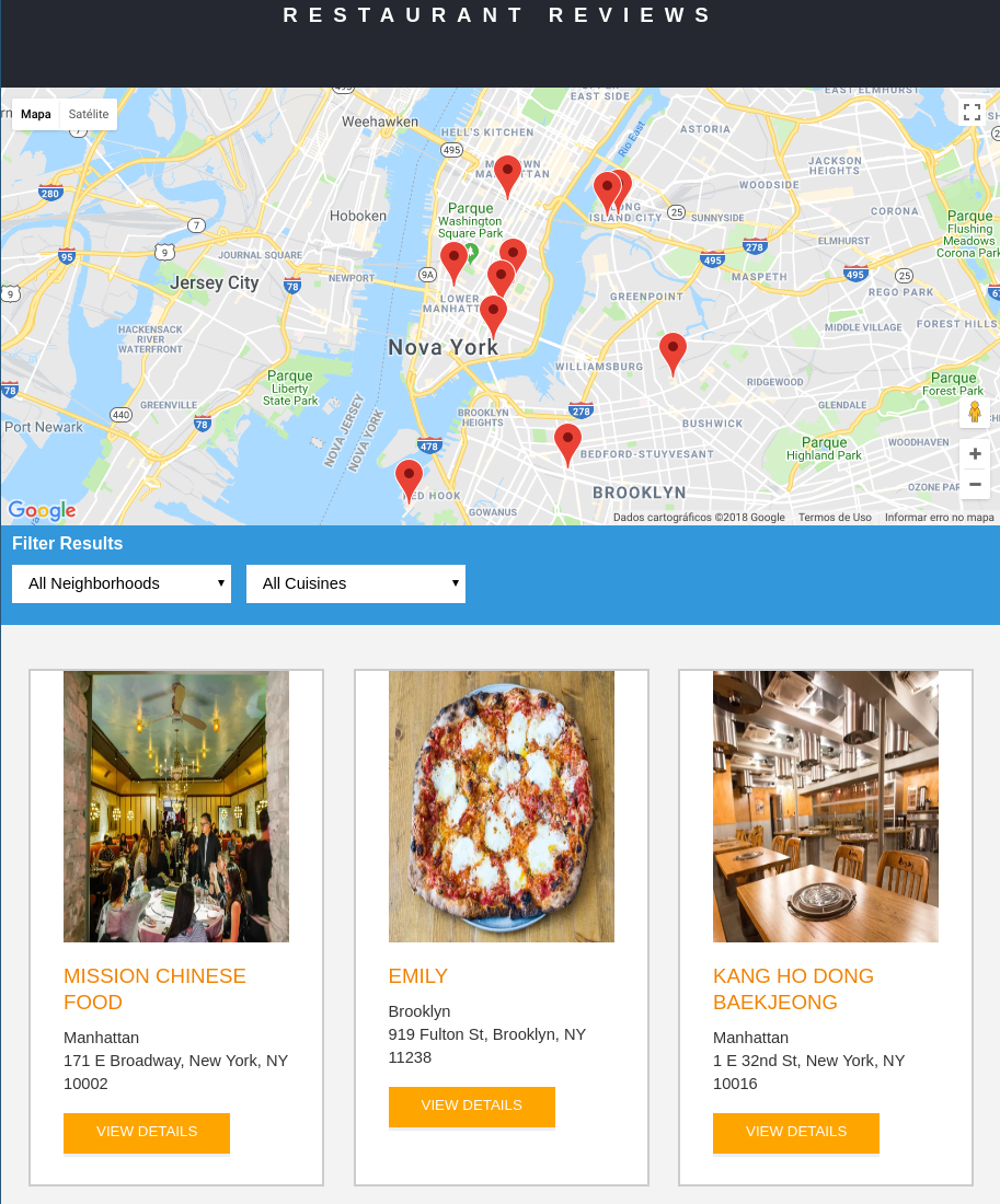 GitHub - jrabello/restaurant-reviews: Restaurant Review App