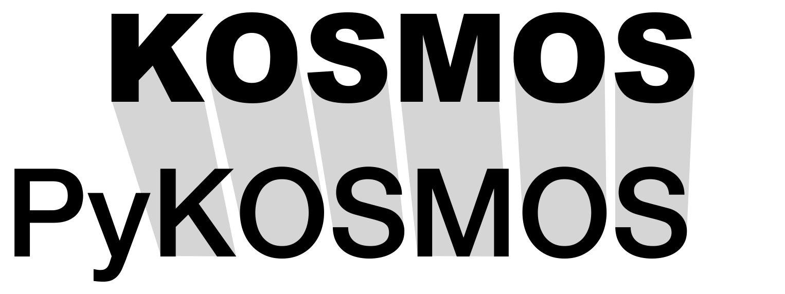 PyKOSMOS logo