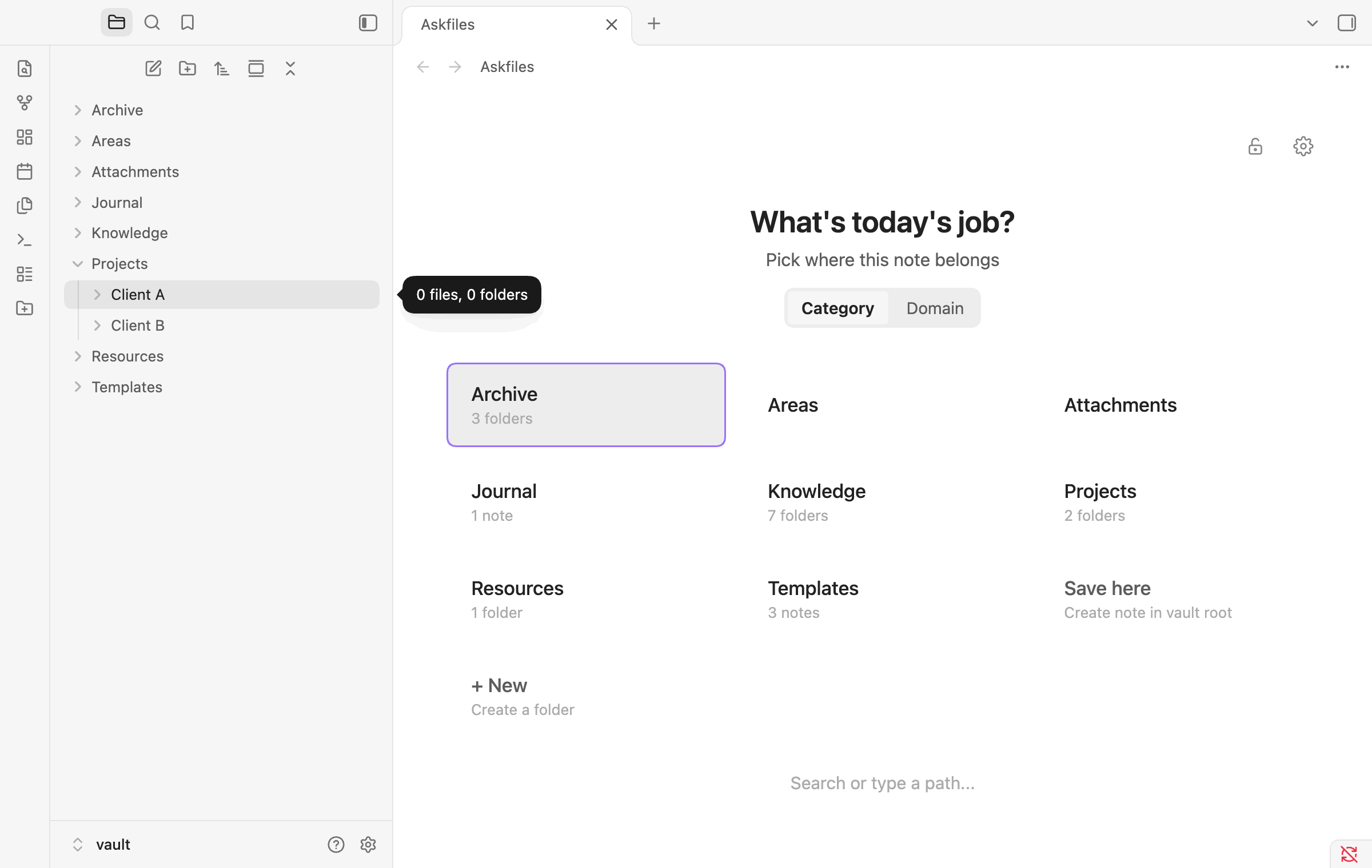 Askfiles Demo