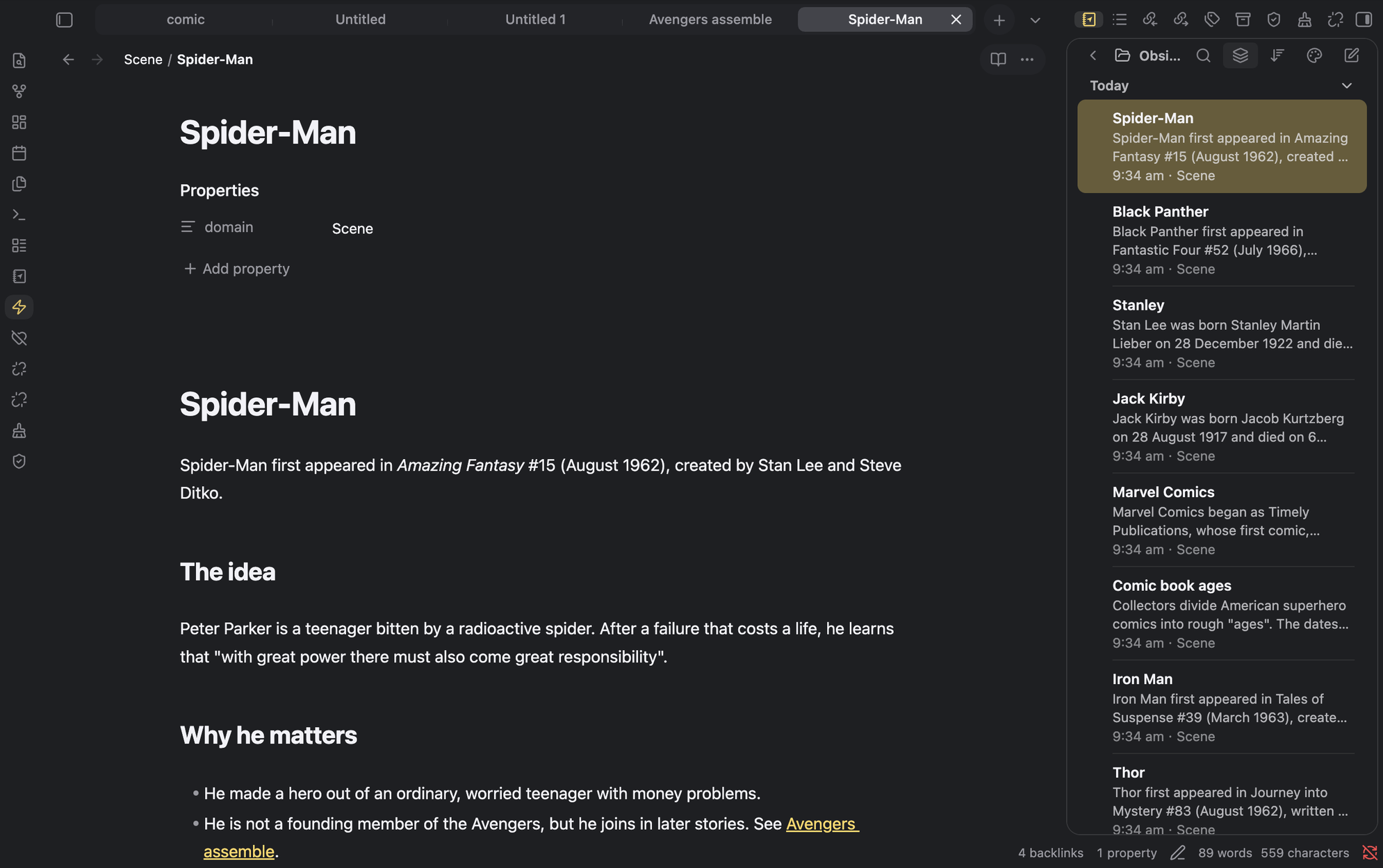 minilite in dark mode