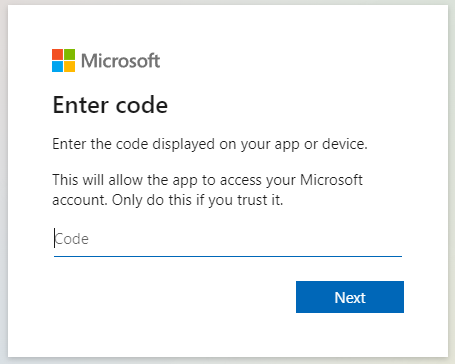 Microsoft Auth