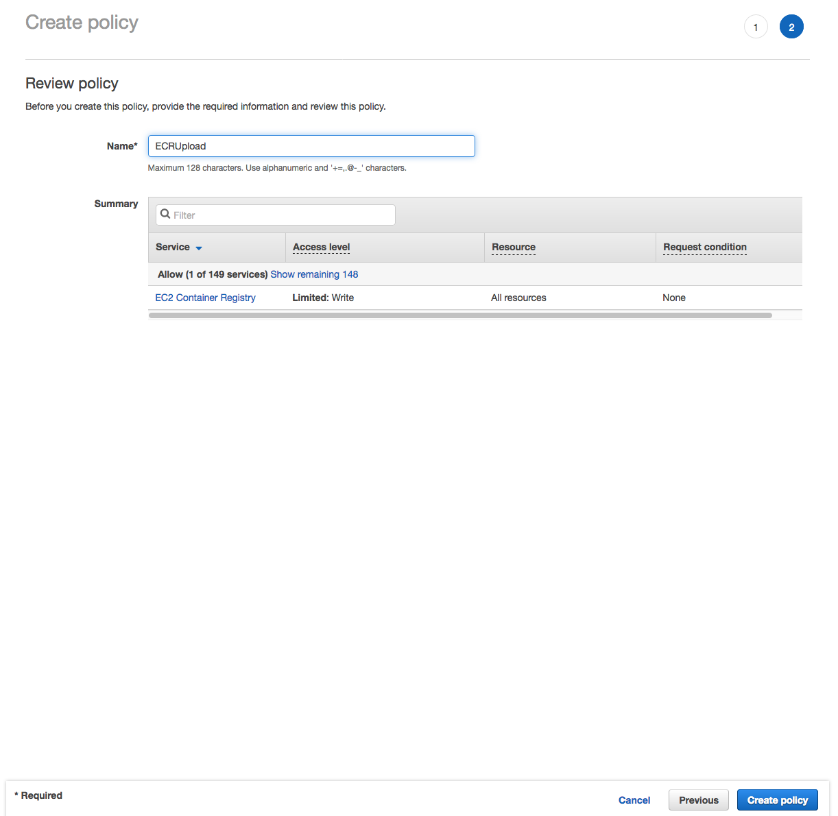 Notebook instance setting