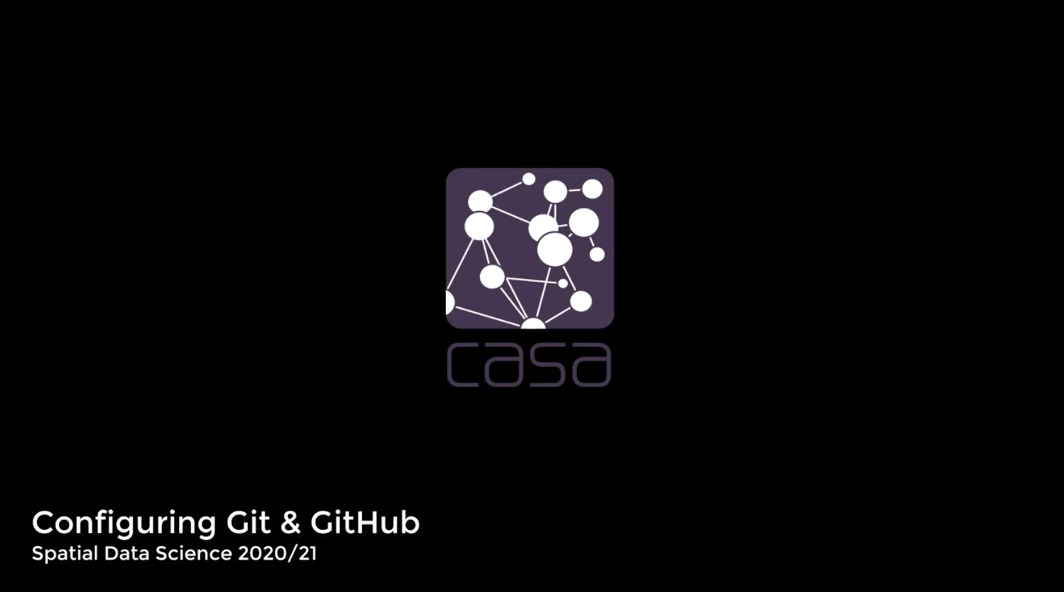 Screen Grab from Git and GitHub