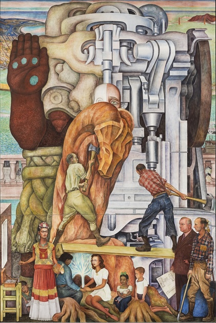 Unión Panamericana, 1940. Diego Rivera