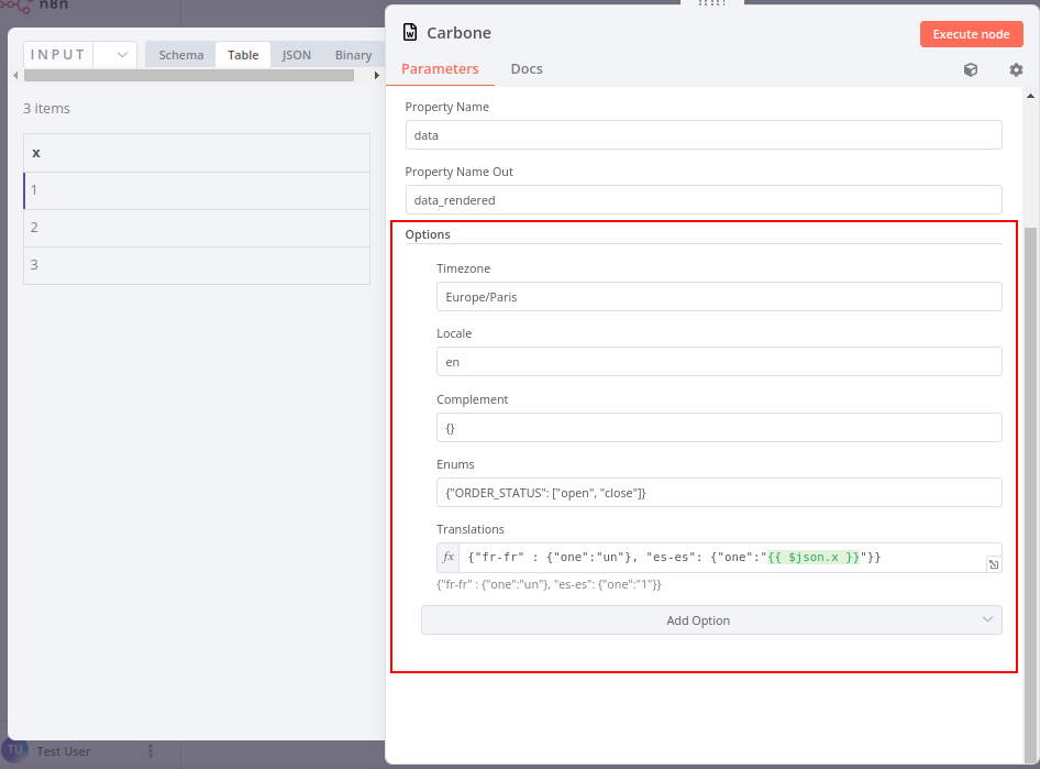 a screenshot of the advanced options