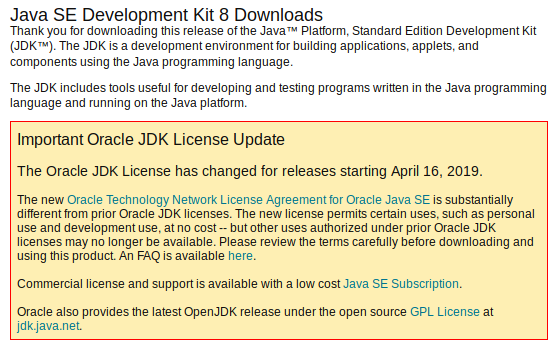 Java 8 download