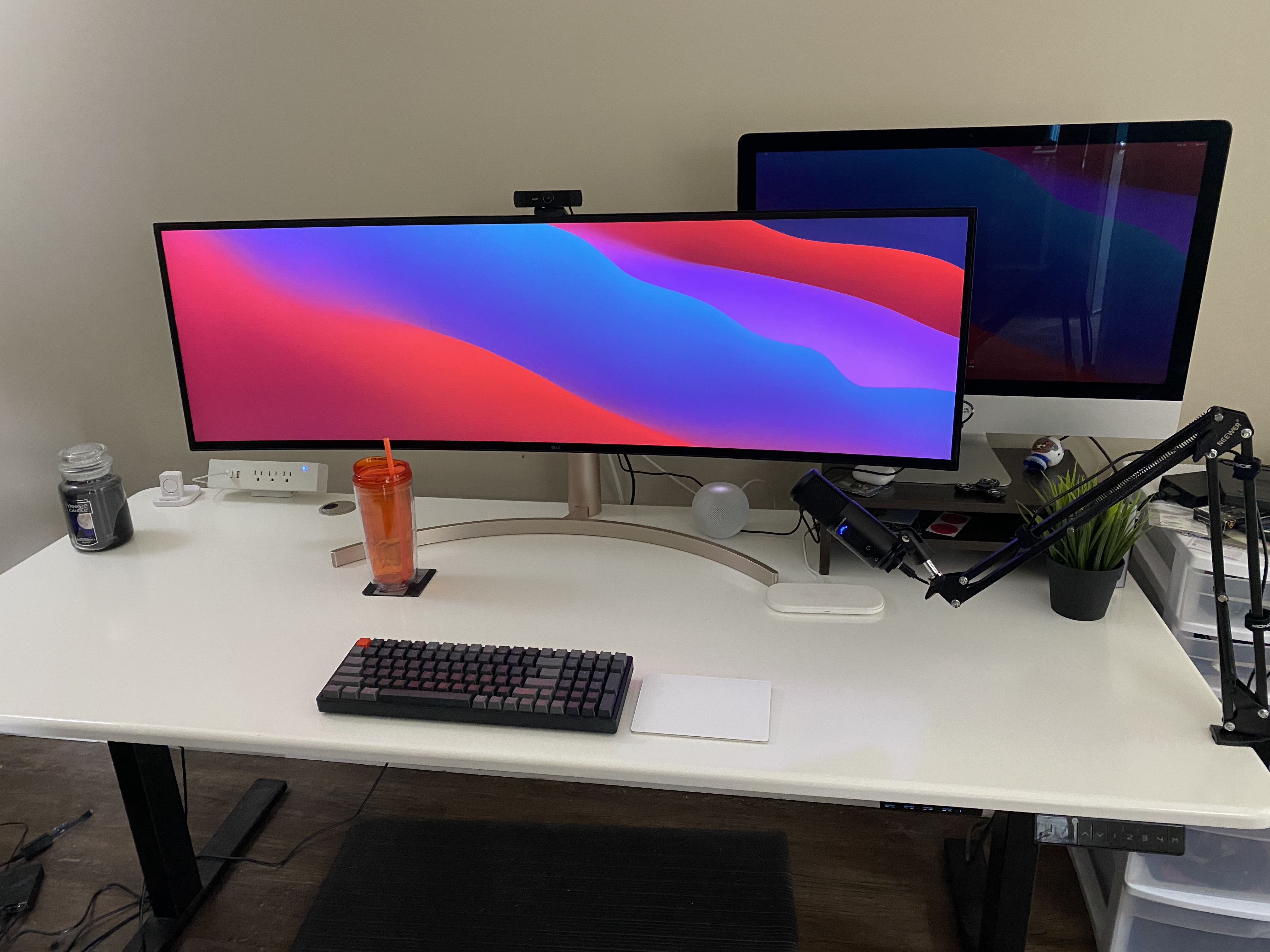 How my desk setup looks currently