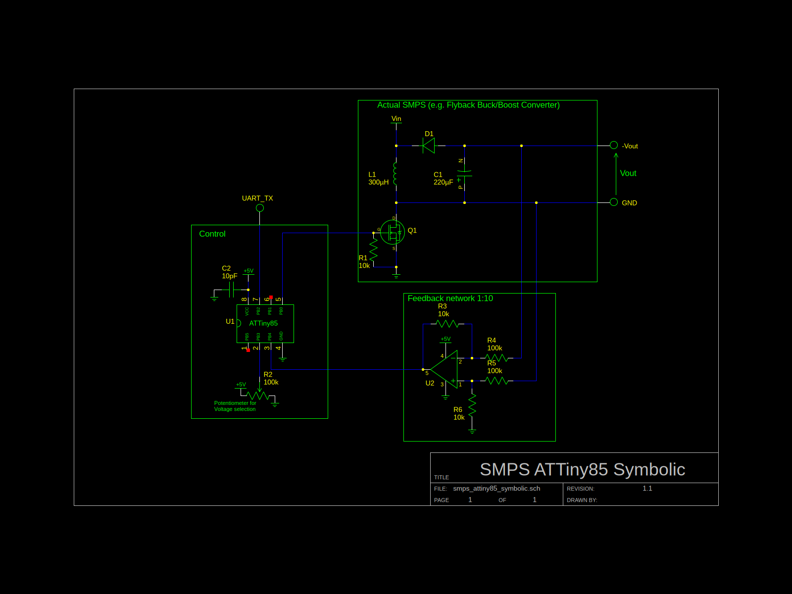 smps attiny85 symbolic