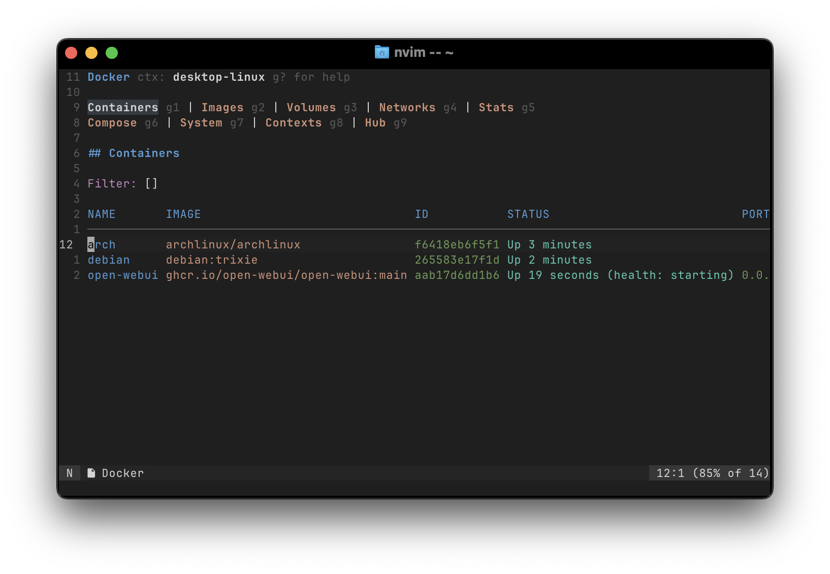 Docker Containers