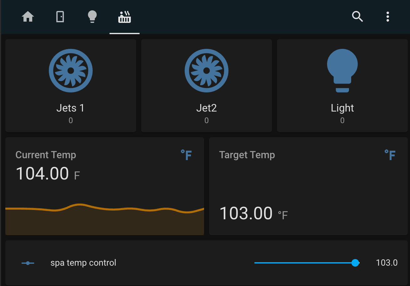 HomeAssistant Dashboard