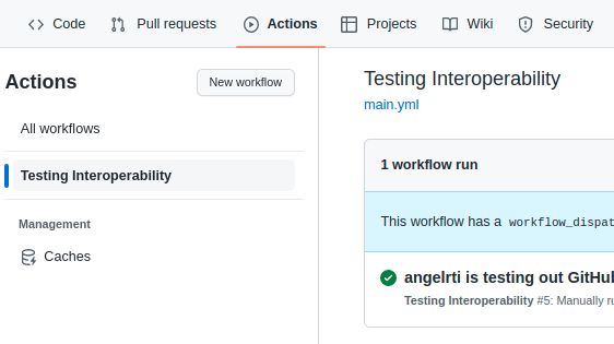 Testing-Interoperability