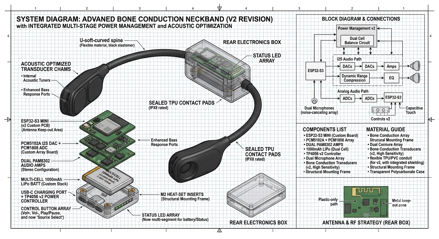 Hidden Headphones Carrier Board v4, from the project README