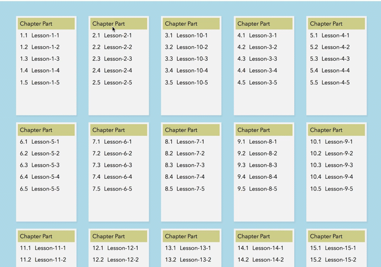 Drag and Drop preview