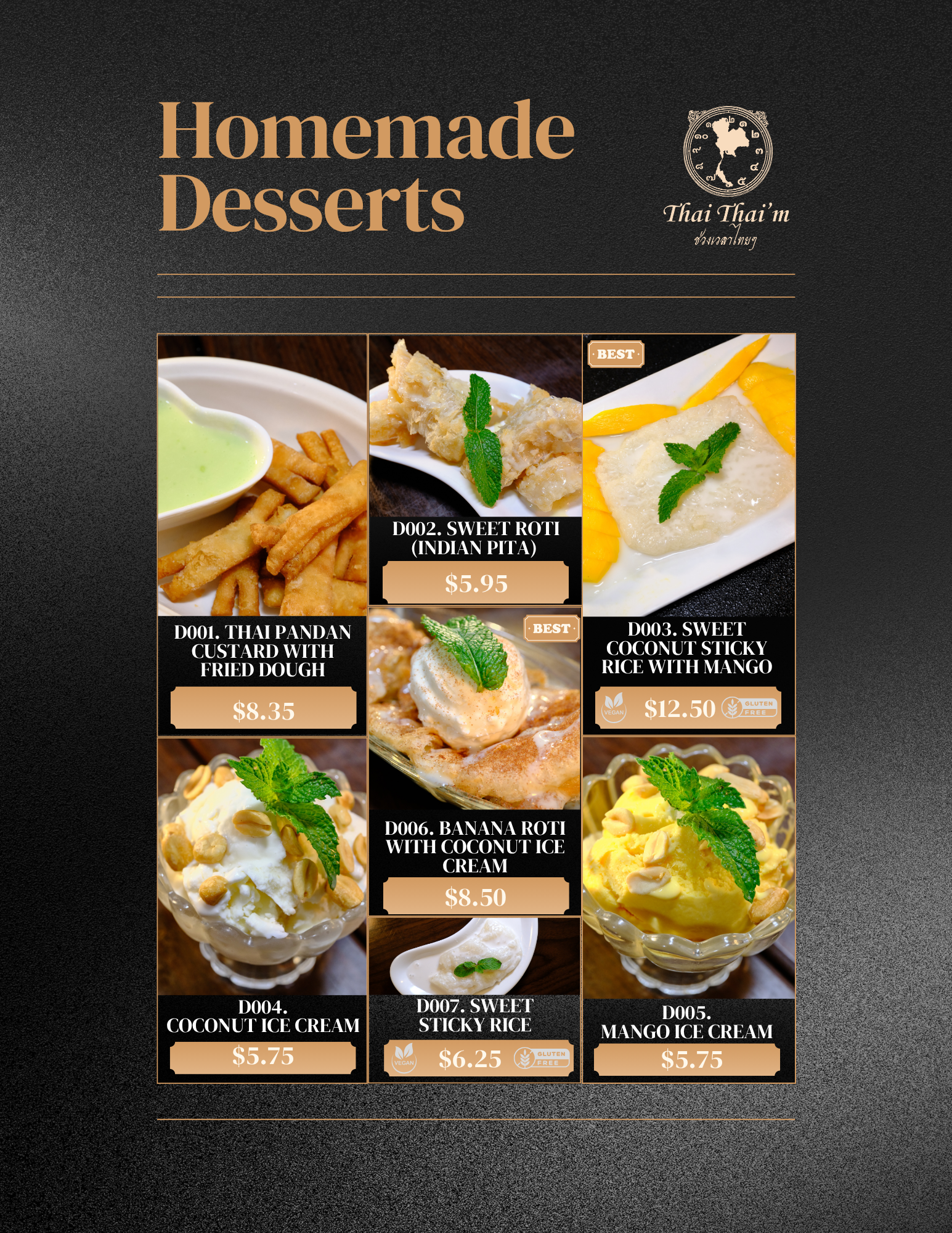 Desserts