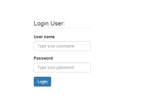 Login Page