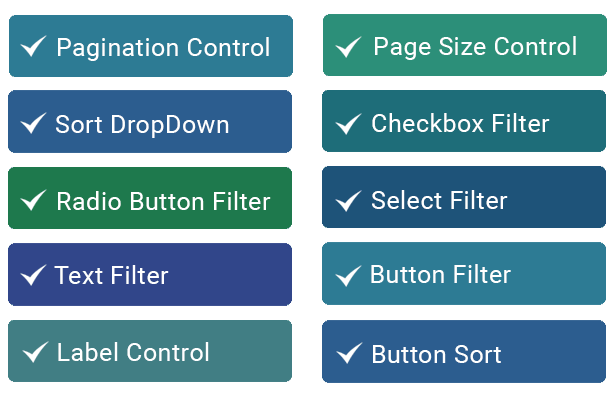 DataGrid Library Controls