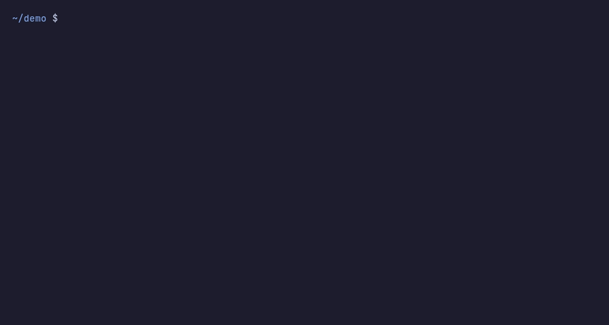 Live ShellQ terminal demonstration of Command, Fix, and Ask modes in zsh.