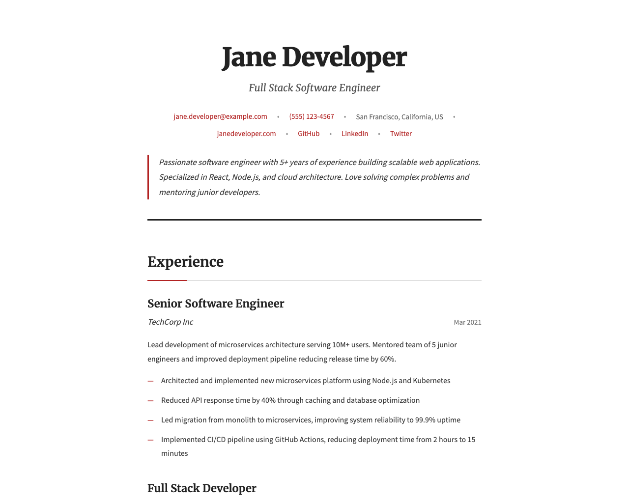 New York Editorial theme preview