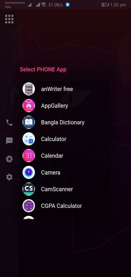 select shortcut apps