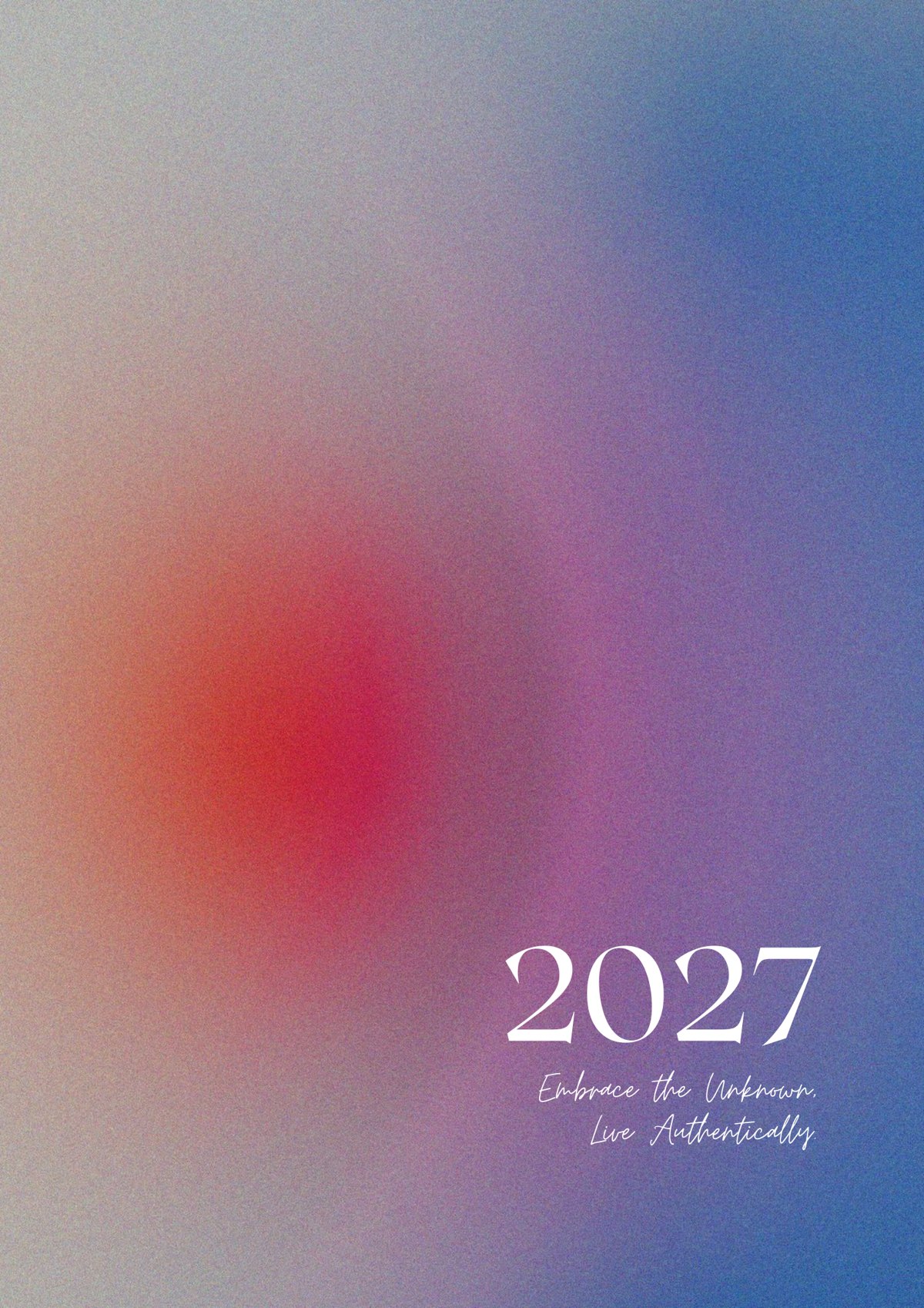 2027 直式電子手帳封面