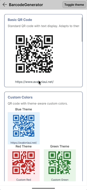 Nova Avalonia barcode generator