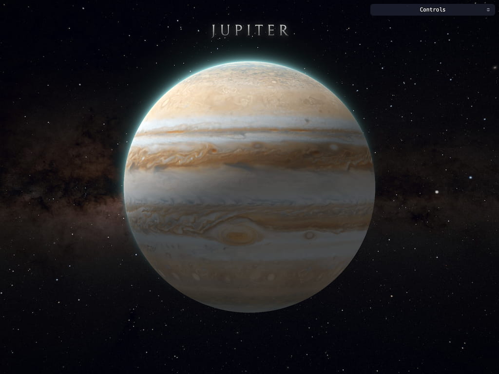 a render of Jupiter