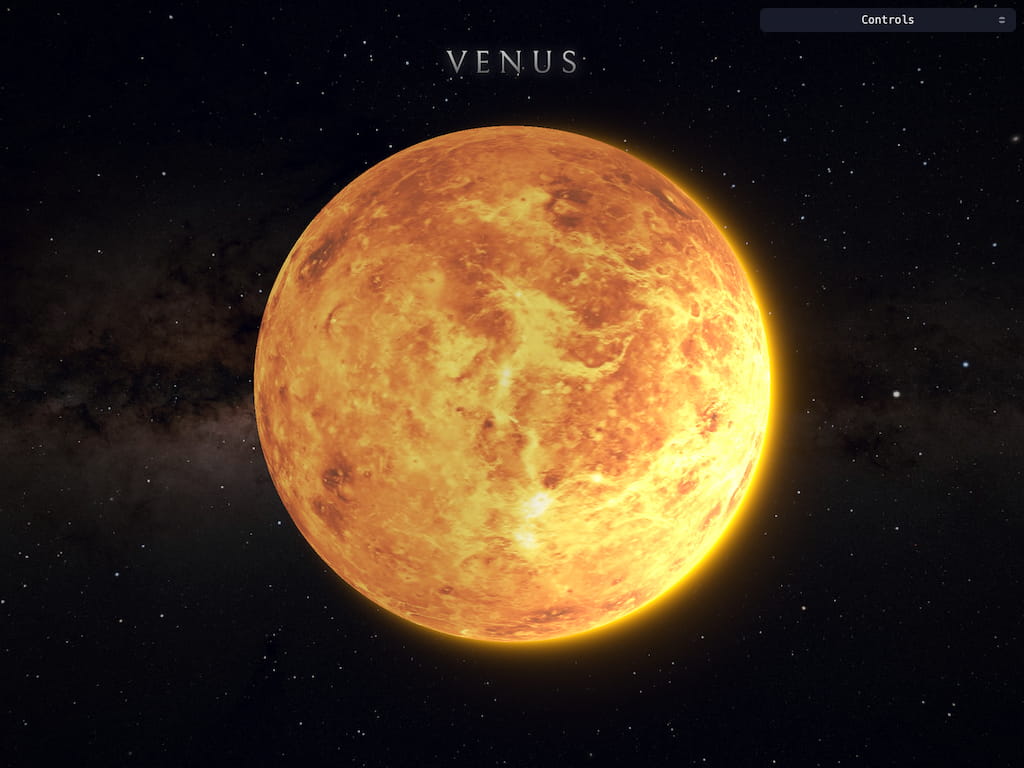 a render of Venus