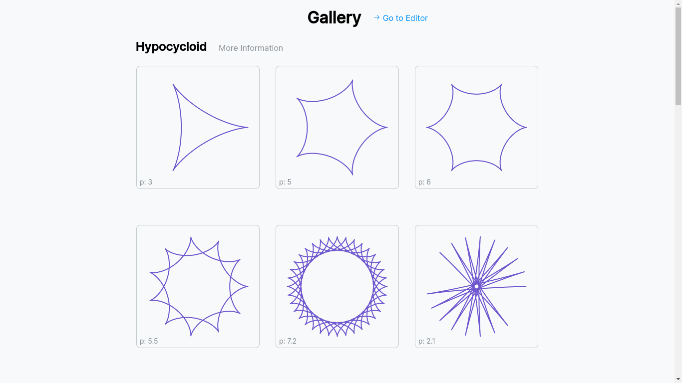 Spirograph gallery page